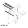 THUMBTURN ABLOY CH016 SCR SET (5589)