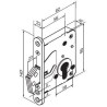 MORTISE LOCK ABLOY 4232