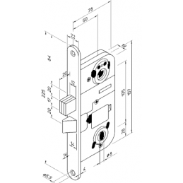 LUKKORUNKO ABLOY LC200 OIKEA