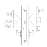 LUKUKORPUS ABLOY LC200 VASAK