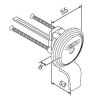 PINDLUKUKOMPLEKT ABLOY RI 010 VÄLJAPOOLE AVANEVATELE USTELE 3.4. (RI211+5190C+RI401)