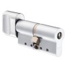 EURO PROFILE THUMB TURN CYLINDER ABLOY CY323U NOVEL CHROME (31-31)