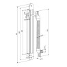 Üleviigukaitse 200 mm Abloy EA280