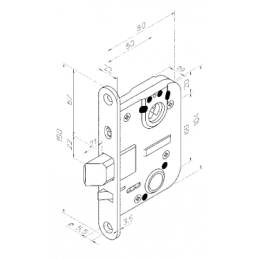 LUKKORUNKO ABLOY 4195 OIKEA