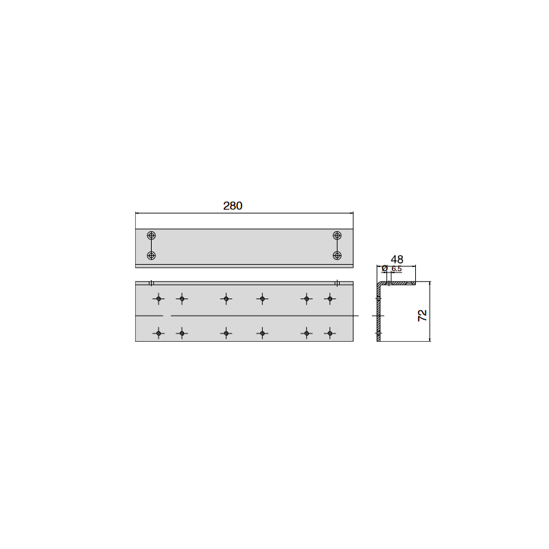 ASENNUS-KULMALEVY ABLOY DC113 (ovensuljin DC330 / DC335)