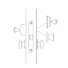 MORTISE LOCK ABLOY 4197 RIGHT