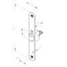 ROLLER LATCH ABLOY 4238