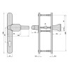 UKSELINK/NUPP 92mm PZ PROFIILUKSELE