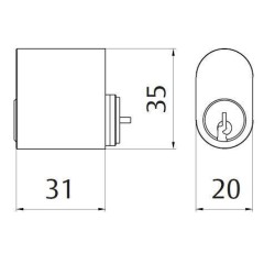 SÜDAMIK ASSA 1301 MESSING