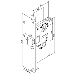 LUKKORUNKO ABLOY LC194 OIKEA