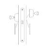 MORTISE LOCK ABLOY 4181