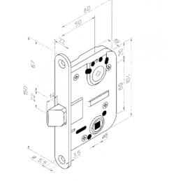 LUKKORUNKO ABLOY 4291 OIKEA