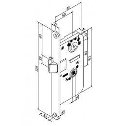 LUKKORUNKO ABLOY LC291 OIKEA