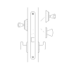 LUKUKORPUS ABLOY LC210 VASAK