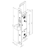LUKUKORPUS ABLOY LC300-30 VASAK