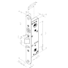 MORTISE LOCK ABLOY LC305-35 RIGHT
