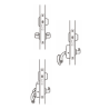 MORTISE LOCK ABLOY EXIT LE180 FOR FLUSH DOORS LEFT