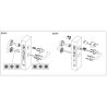 SOLENOIDLUKUKORPUS ABLOY EL581-50 MM, 12-24V