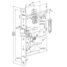 SOLENOID LOCK ABLOY EL581-50, 12-24V