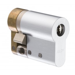 EURO PROFILE HALF CYLINDER ABLOY CY321U NOVEL CHROME