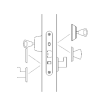 LUKUKORPUS ABLOY 4190 VASAK