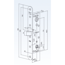 SOLENOID LOCK ABLOY EL482-35