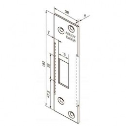 STRIKING PLATE ABLOY EA308...