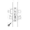 LUKUKORPUS ABLOY LC100, VASAK