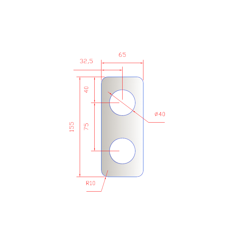 KÜLJEKATTEPLAAT ABLOY 4190 RT