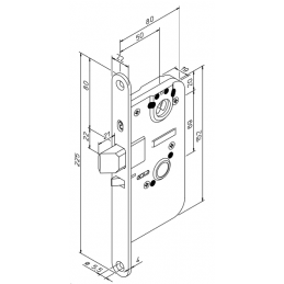 LUKKORUNKO ABLOY LC195 OIKEA