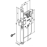 LUKUKORPUS ABLOY LC102 VASAK