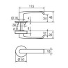 UKSELINK ABLOY 15/26/007 PRIME MS/CR(välimine pool 26mm kõrge)