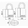 RIPPLUK ABLOY 320-50 CLASSIK