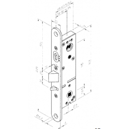 LUKKORUNKO ABLOY LC302-35 OIKEA